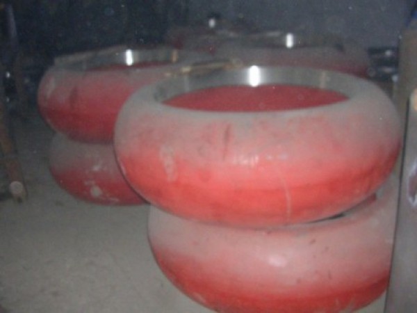 Grinding pan - Roller