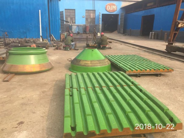 Ceramic insert C160 Jaw Plate