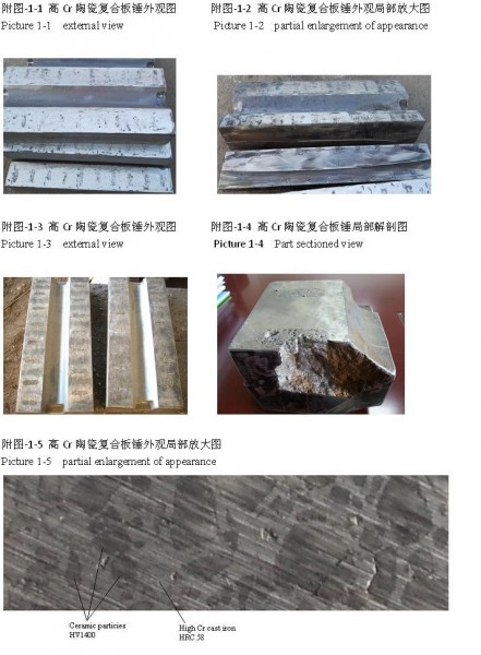 Metal matrix ceramic composite blow bar
