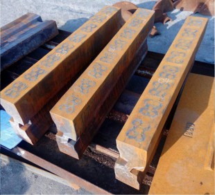 MMC Blow bar - High Mn Steel ceramic composite blow bar