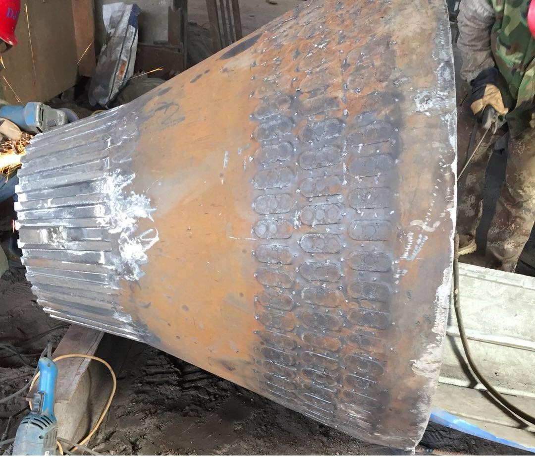 MMC castings High Mn Steel ceramic composite Cone Mantle