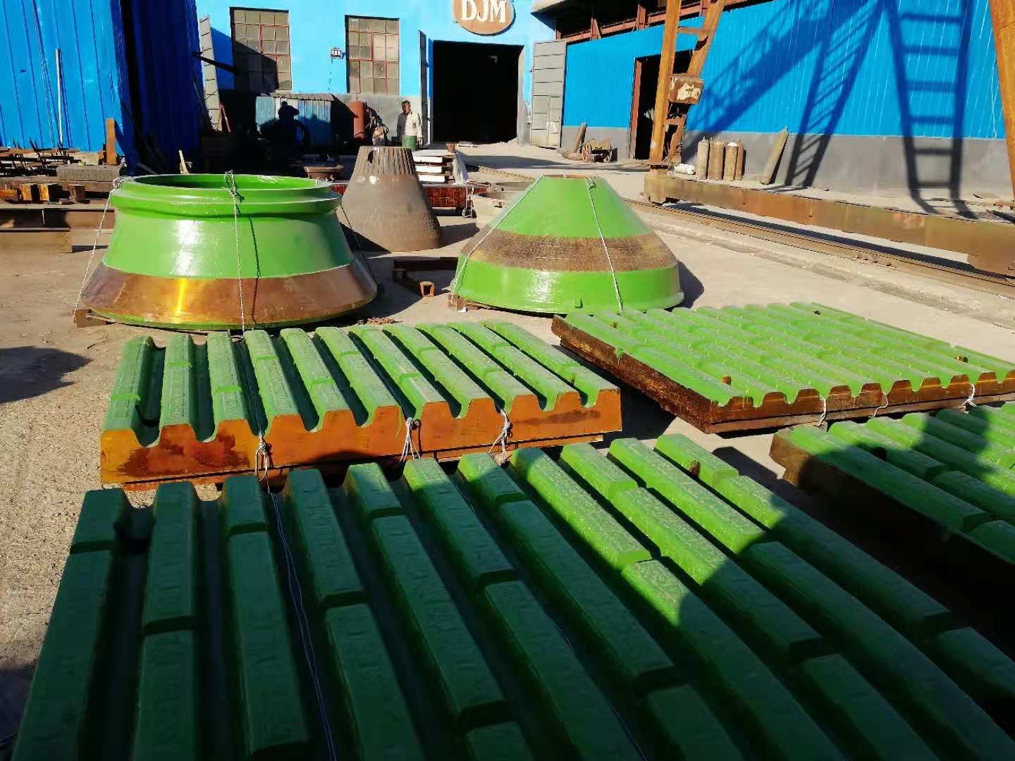 Ceramic insert C160 Jaw Plate