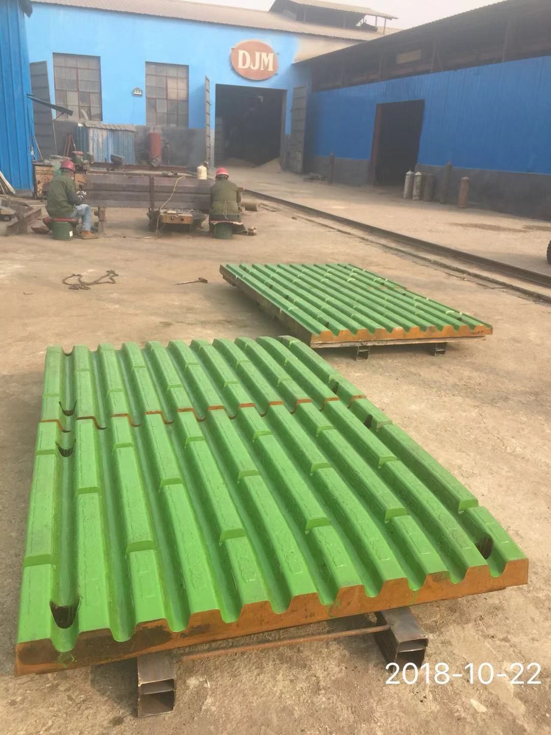 Ceramic insert C160 Jaw Plate