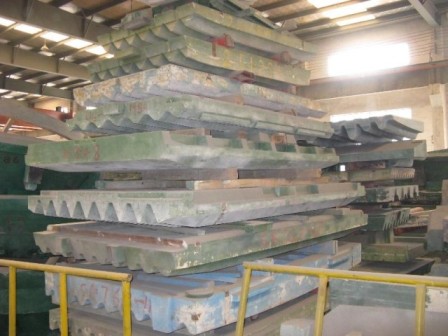 Jaw plate