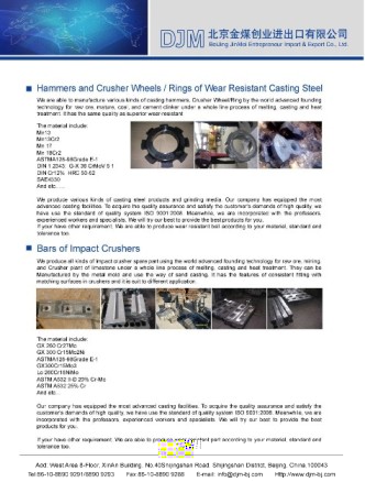 Crusher spare part